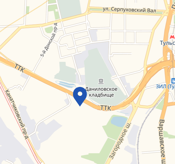 НИИ оториноларингологии им. Свержевского - карта
